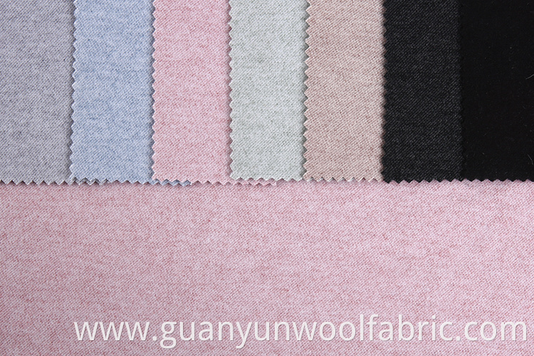 Hot products brushed solid color thermal knitted tr brushed fabric